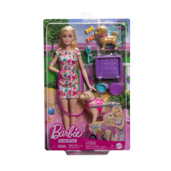 BARBIE HTK37 LALKA Z PIESKAMI