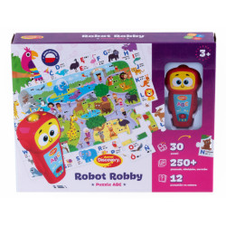 DUMEL 82689 ROBOT ROBBY PUZZLE ABC