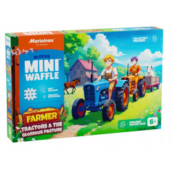 MINI WAFLE TRAKTOR I ŁĄKA...