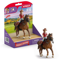 SCHLEICH 42711 CLUB HORSE HANNAH I CAYENNE