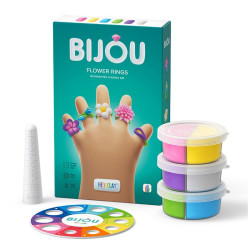 TM 31001 HEY CLAY FLOWER RINGS