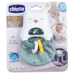 Chicco sowa 2w1 grzechotka...