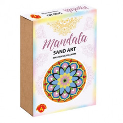 ALEXANDER MALOWANIE PIASKIEM MANDALA 1