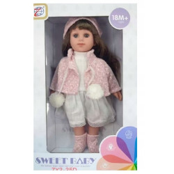 Lalka słodka Maja z różową...