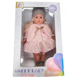 Lalka słodka Maja z różowym...