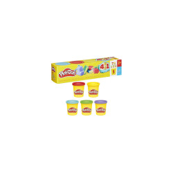 PLAY DOH G1860 CIASTOLINA POWRÓT DO SZKOŁY 5-PAK TUBY UZUPEŁNIAJĄCE