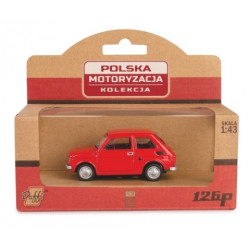 DAFFI PRL FIAT 126P CZERWONY