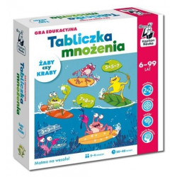 EDGARD 17881 TABLICZKA MNOŻENIA ŻABY I KRABY