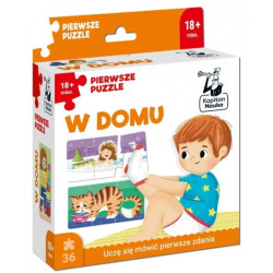 EDGARD PIERWSZE PUZZLE W DOMU