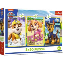PUZZLE TREFL 3X50 34878 PAW...