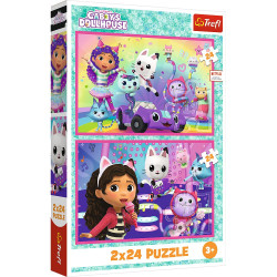 PUZZLE TREFL 2 X 24 34433...