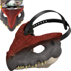 MATTEL JURASSIC WORLD JKM95  MASKA DINOZAUR MUTADON Z RUCHOMĄ PASZCZĄ