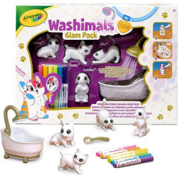 CRAYOLA WASHIMALS KOTKI...