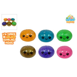 PIEROŻKI BROKATOWE 8,5CM KOSZYK SLIME 00965 HIPO