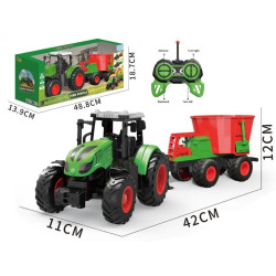 TRAKTOR R/C Z PRZYCZEPĄ...