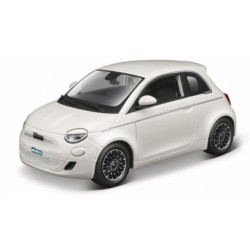 BURAGO 1:24 FIAT 500E (2023) WHITE