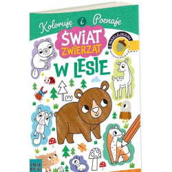 HENRY KOLOROWANKA ŚWIAT ZWIERZĄT W LESIE